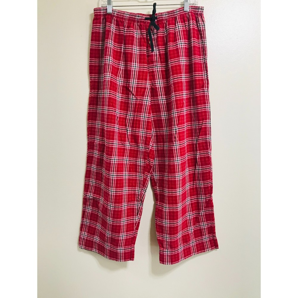 Disney Flannel Sleep Pants with Mickey Patch on Pocket, Size L